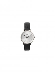 Pilgrim Analogové hodinky \'Sacha\' černá / stříbrná