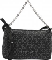 Calvin Klein Taška přes rameno šedá / černá