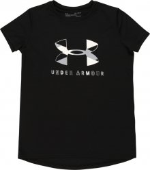 UNDER ARMOUR Funkční tričko černá / šedá