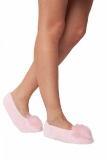 Aruelle Fluffy Slippers Dámské papuče 36-38 světle růžová