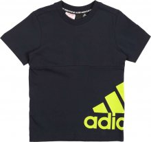 ADIDAS PERFORMANCE Funkční tričko noční modrá / žlutá