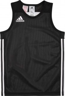 ADIDAS PERFORMANCE Funkční tričko černá / bílá