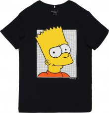 NAME IT Tričko \'SIMPSONS \' tmavě modrá / žlutá / bílá / oranžová