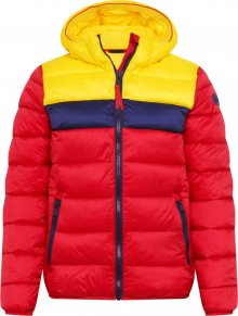 CMP Outdoorová bunda červená / žlutá / námořnická modř