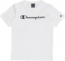 Champion Authentic Athletic Apparel Tričko bílá / tmavě modrá