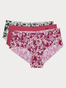 Kalhotky Under Armour Ps Hipster 3Pack Print Barevná