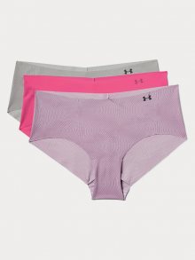 Kalhotky Under Armour Ps Hipster 3Pack Print Barevná