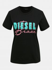 Černé dámské tričko Diesel
