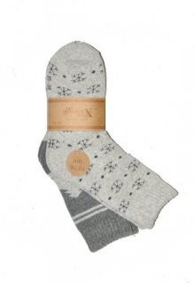 WiK 37842 Winter Sox A\'2 Dámské ponožky 35-38 béžová-krémová