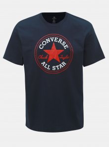 Tmavě modré pánské tričko s potiskem Converse - S