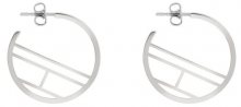 Tommy Hilfiger Designové ocelové náušnice kruhy TH2780328