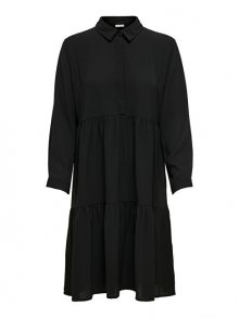 Jacqueline de Yong Dámské šaty JDYPIPER 15212412 Black 34