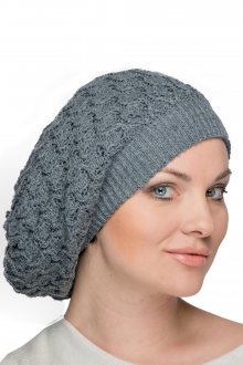 Dámská čepice Fil\'loo CD-025 tm.šedá uni