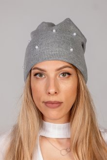 Dámská čepice Fil\'loo CD-19-12 tmavě béžová uni