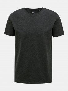 Tmavě šedé pánské basic tričko ZOOT David