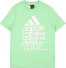 ADIDAS PERFORMANCE Funkční tričko mátová / bílá