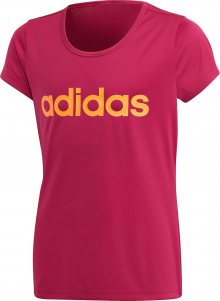 ADIDAS PERFORMANCE Funkční tričko oranžová / tmavě růžová