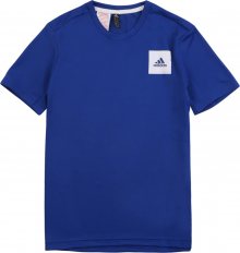 ADIDAS PERFORMANCE Funkční tričko královská modrá / bílá