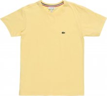 LACOSTE Tričko žlutá