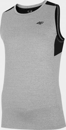 Pánské běžecké tričko 4F TSMF015 šedé XL