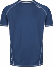 Pánské funkční tričko Regatta Virda II 8PQ modré L