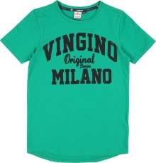 VINGINO Tričko tmavě zelená / černá