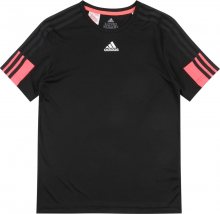 ADIDAS PERFORMANCE Funkční tričko černá / bílá / korálová
