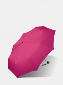 Růžový dámský skládací deštník Esprit