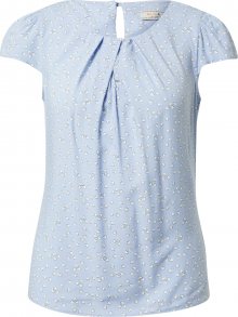 Dorothy Perkins Halenka \'Billie and Blossom Blue Heart Ditsy\' kouřově modrá / bílá