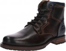 Dockers by Gerli Šněrovací boty tmavě hnědá / tmavě modrá