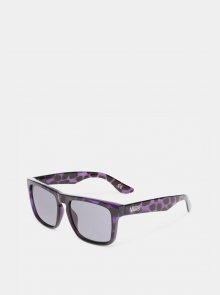 Fialovo-černé vzorované sluneční brýle VANS