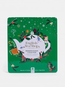 Zelená vánoční prémiová kolekce čajů English Tea Shop