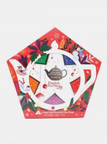 Červená vánoční kolekce čajů English Tea Shop 