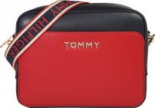TOMMY HILFIGER Taška přes rameno červená / námořnická modř