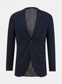 Tmavě modré oblekové slim fit sako Jack & Jones Vincent