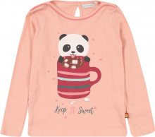 LEMON BERET Tričko korálová