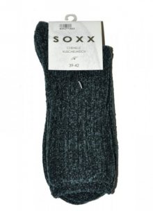 WiK 37716 Sox Chenille Ponožky 35-38 tmavě hnědá