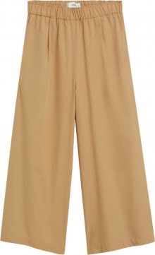 MANGO Kalhoty béžová