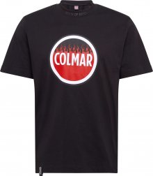 Colmar Tričko \'Flame Shirt\' černá / červená / bílá