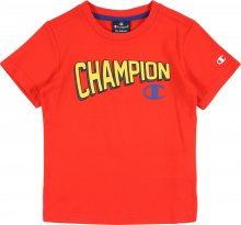 Champion Authentic Athletic Apparel Tričko červená / žlutá / modrá