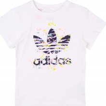 ADIDAS ORIGINALS Tričko světle růžová / bílá / tmavě fialová / opálová / žlutá