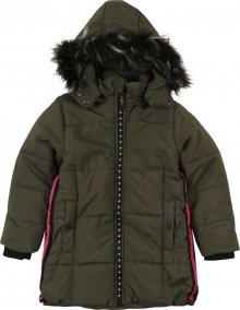 LEMON BERET Zimní bunda khaki / pink / černá