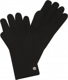 ESPRIT Prstové rukavice černá