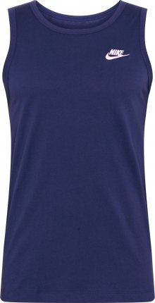 Nike Sportswear Tričko námořnická modř / světle růžová