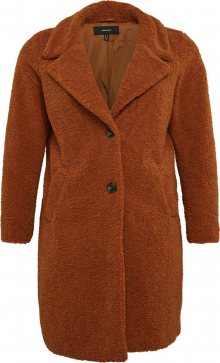 Vero Moda Curve Přechodný kabát koňaková