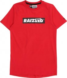 Raizzed Tričko \'Hamburg\' červená / černá / bílá