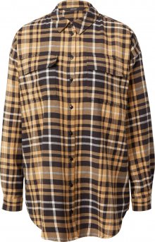 VERO MODA Halenka \'Fuxy\' béžová / hnědá