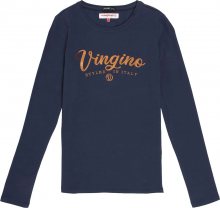 VINGINO Tričko tmavě modrá / oranžová