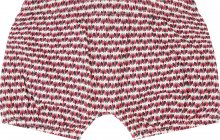 Sense Organics Kalhoty \'MAYA\' béžová / noční modrá / červená