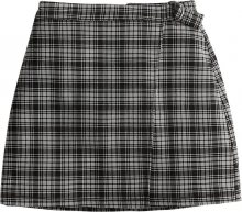 HOLLISTER Sukně černá / bílá